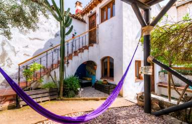 Zona de hamacas relájate, échate una siesta o conversa